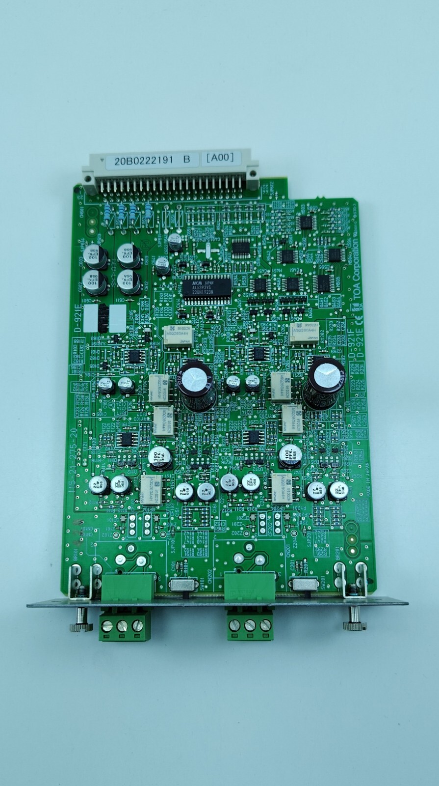 TOA D-921E Digital Audio Processor 800A6087