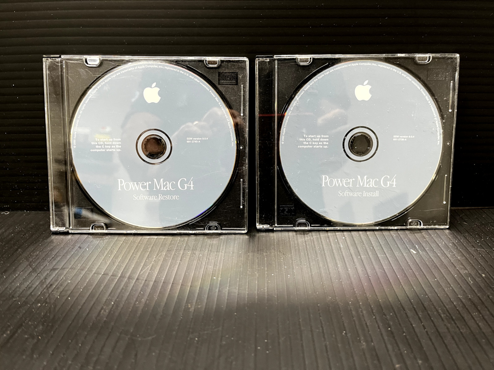 Apple Power Mac G4 Software Restore & Install CD Disks Version 9.0.4 CD Vintage