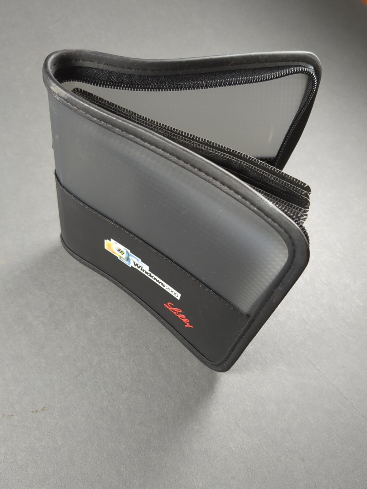 Microsoft Windows 2000 Eli Lilly Logo 12 CD Wallet Branded Tech Memorabilia