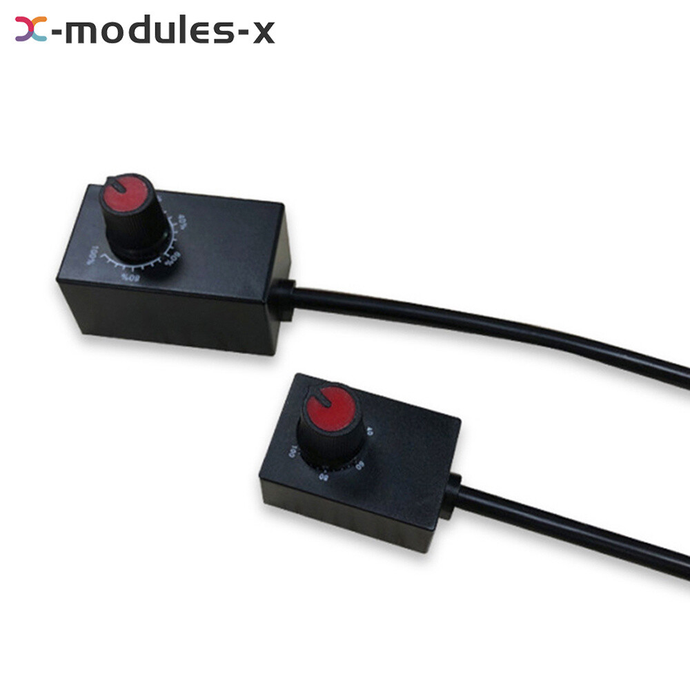DC0-10V 1-10V Knob Dimmer 0-100% Scale Electronic Potentiometer for Dimmable LED