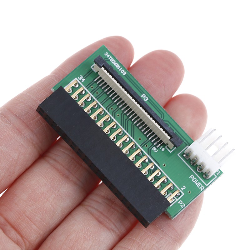 34Pin floppy interface to 26pin FFC FPC flat cable adapter PCB converter b-cx