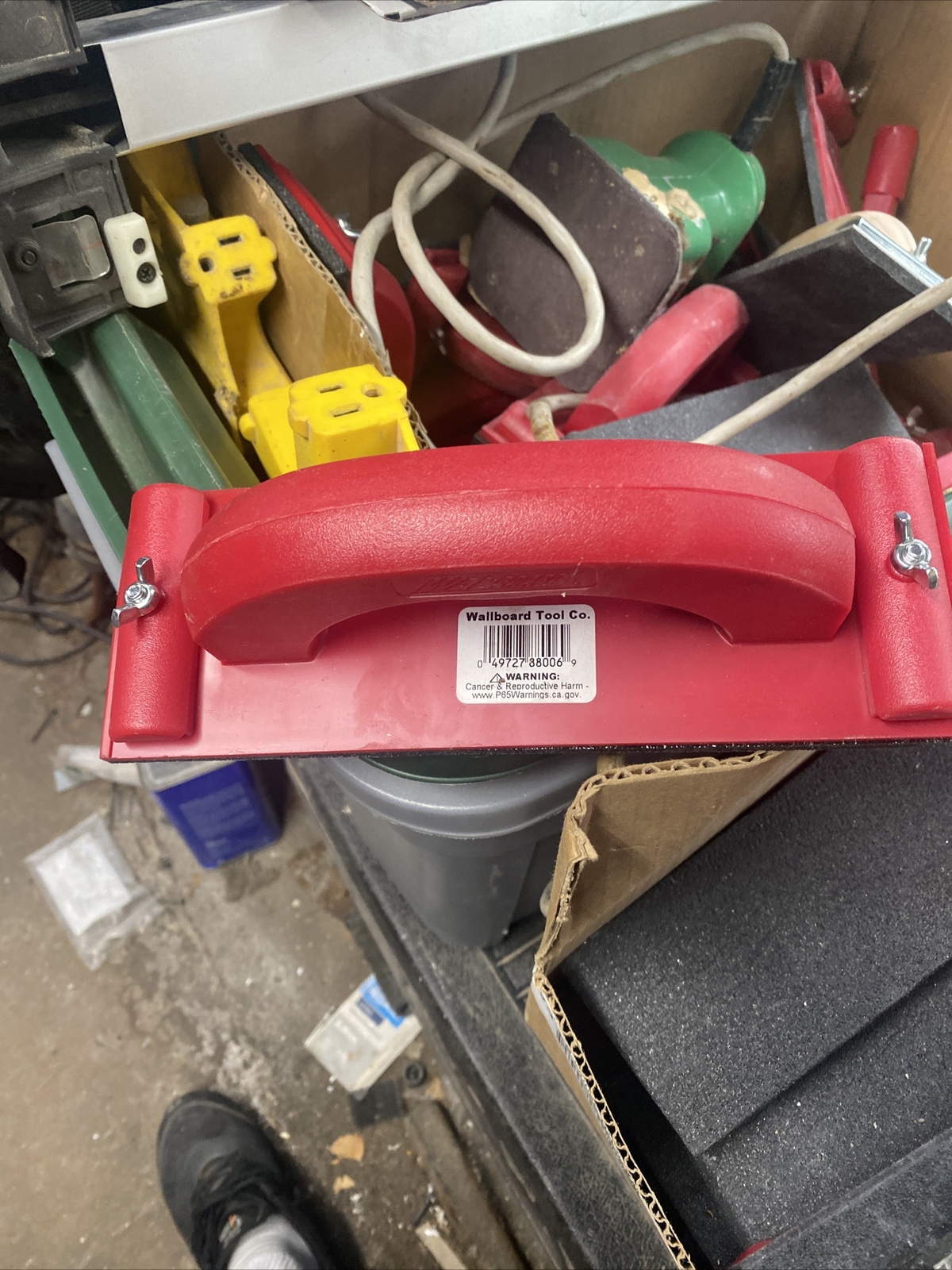 3-1/4 in. x 9-1/4 in. Plastic Hand Sander