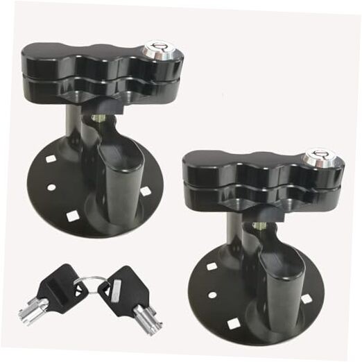 RX-LOX-PM Mount Lock 2 Pack with Keys Compatible with Rotopax Standard 2 PACK