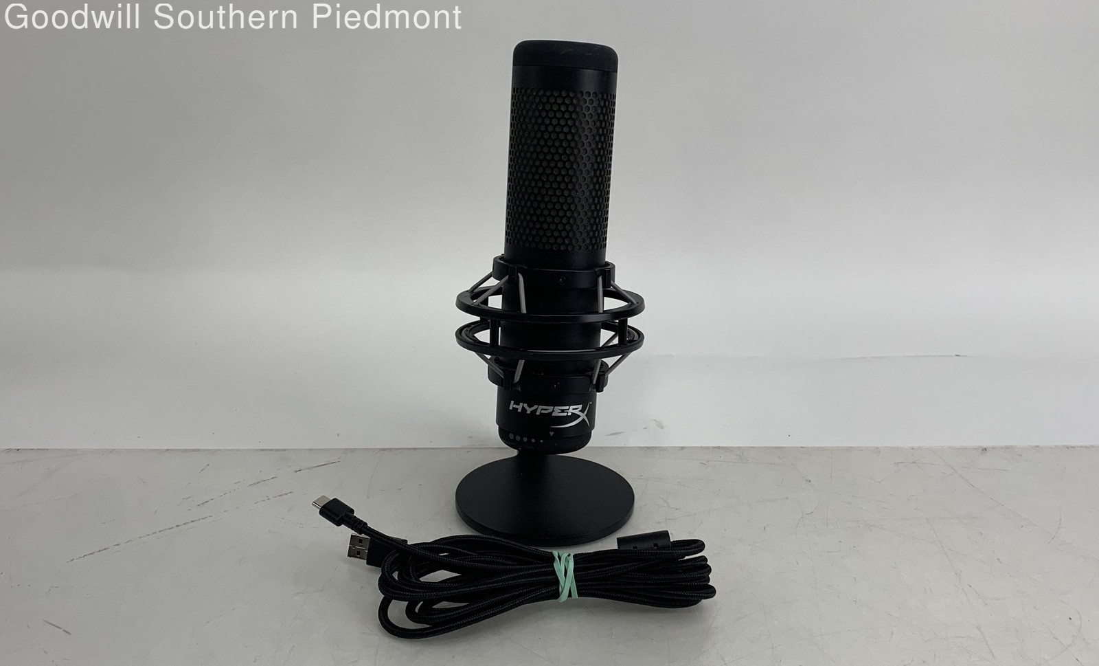 HyperX Quadcast S USB Condenser Microphone - Black - Tested