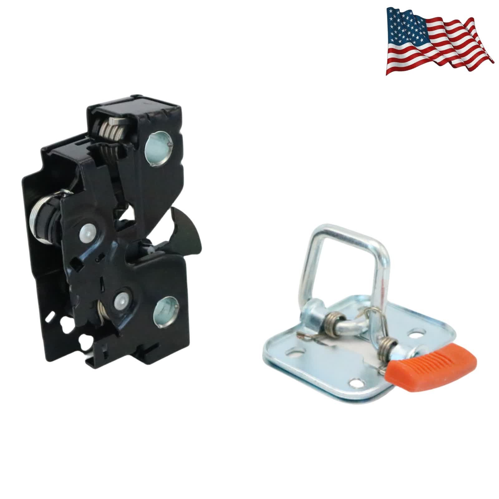 Upper+Lower Bonnet Engine Hood Lock Latch Set For Volkswagen Passat NMS 2012-17