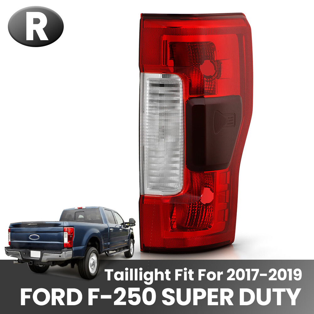 Halogen Tail Light For 2017-2019 Ford F250 Super Duty w/Blind Spot Passenger RH