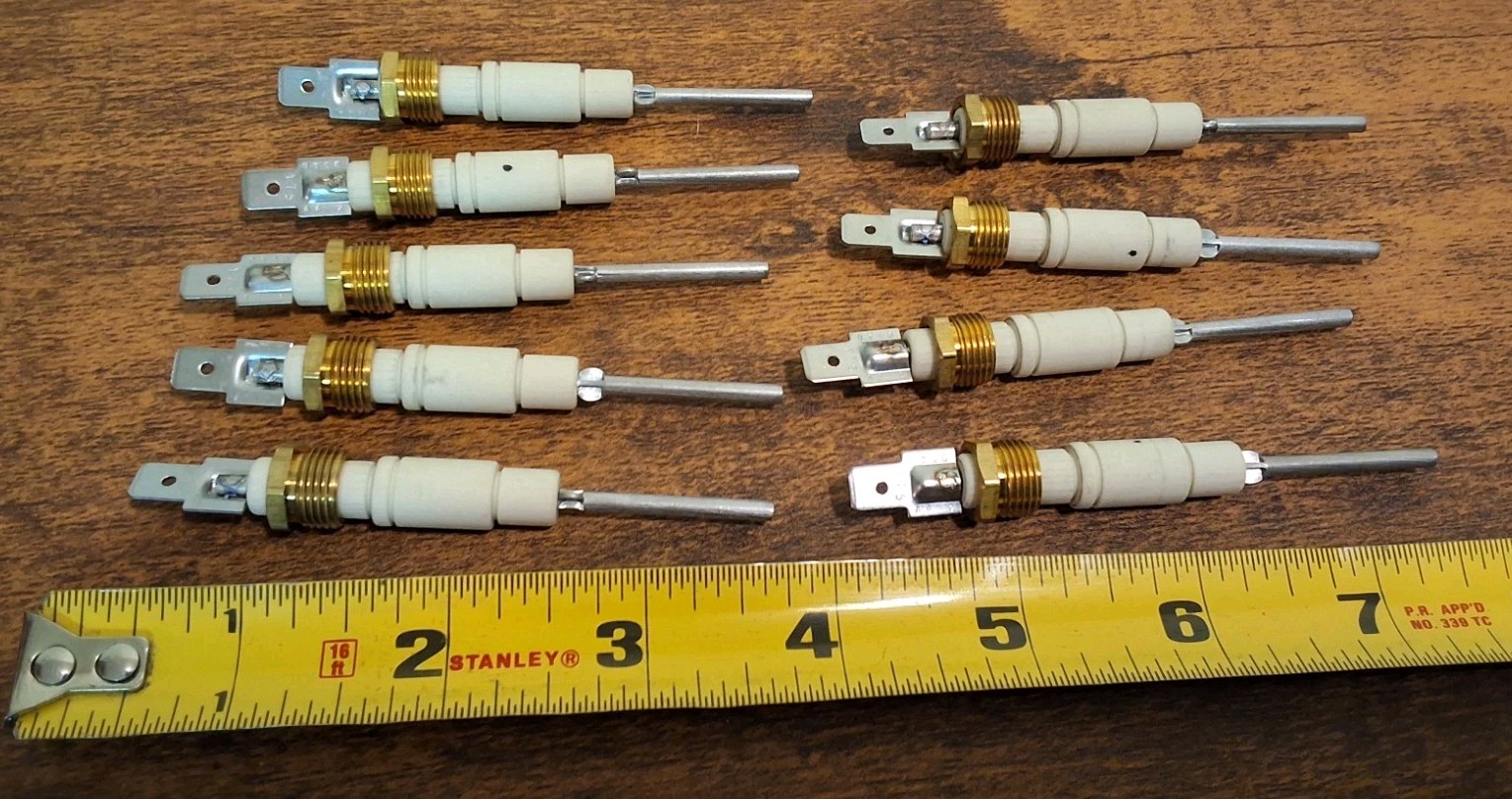 Lot Of 9 Flame Probe Sensors