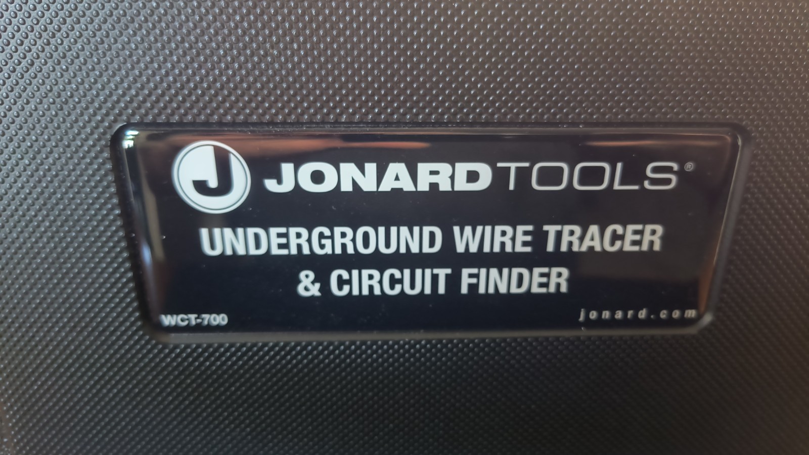 Jonard - WCT-700 - Underground Wire Tracer and Circuit Finder