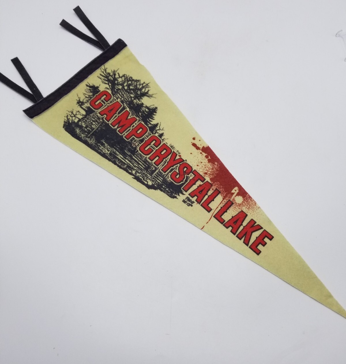 Friday The 13th Camp Crystal Lake Pennant Loot Crate Exclusive Flag 20" 2016 NEW
