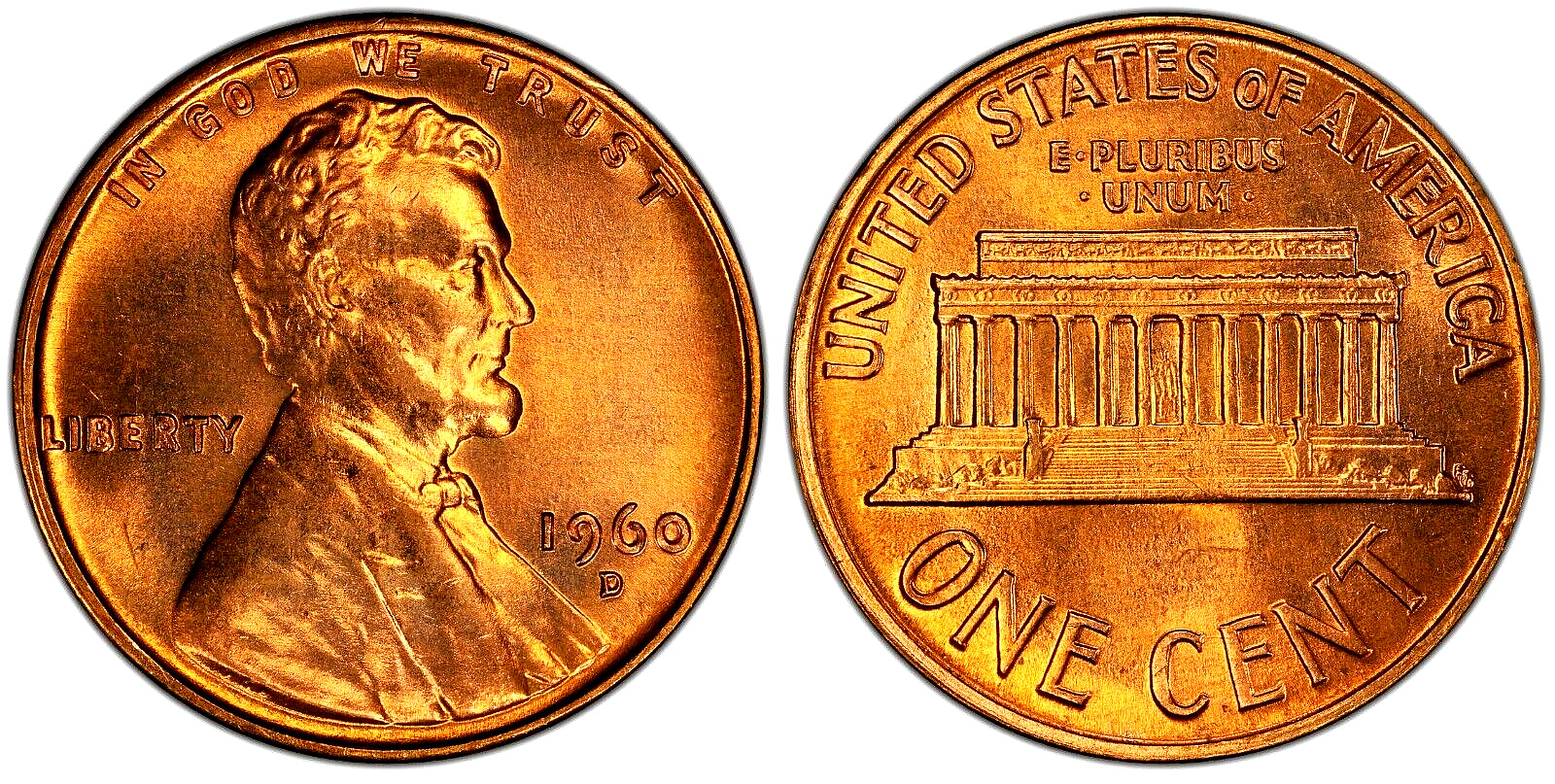 1960 D  Small Date  CHOICE UNC   Lincoln Cent  (1 COIN)