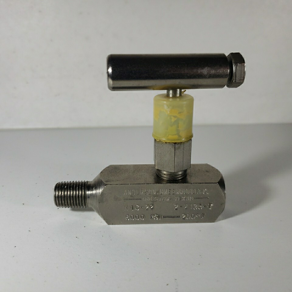 Anderson Greenwood H1C-22 2-2135-7 Stainless Steel Valve 6000psi 200F 1/2in Npt