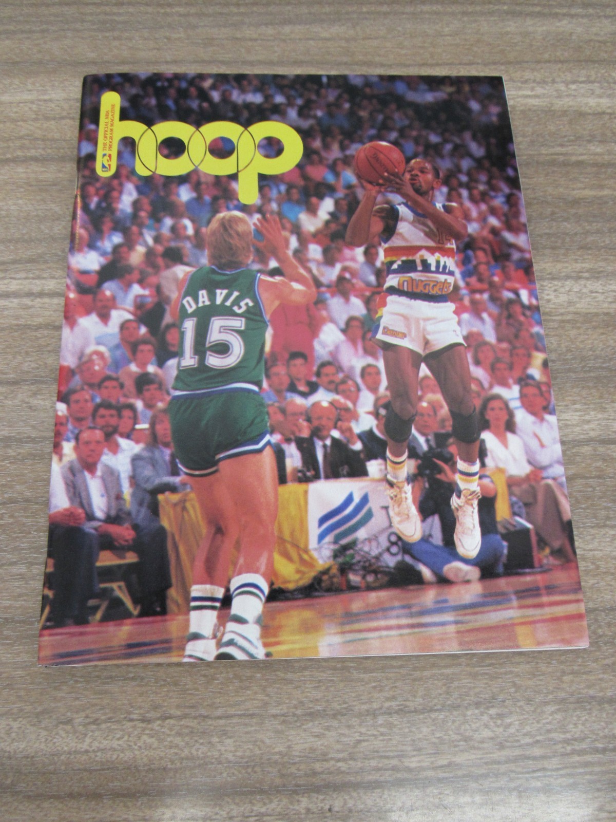 1988-89 Denver Nuggets vs. Knicks Program 11/29/88 Fat Lever Triple Double