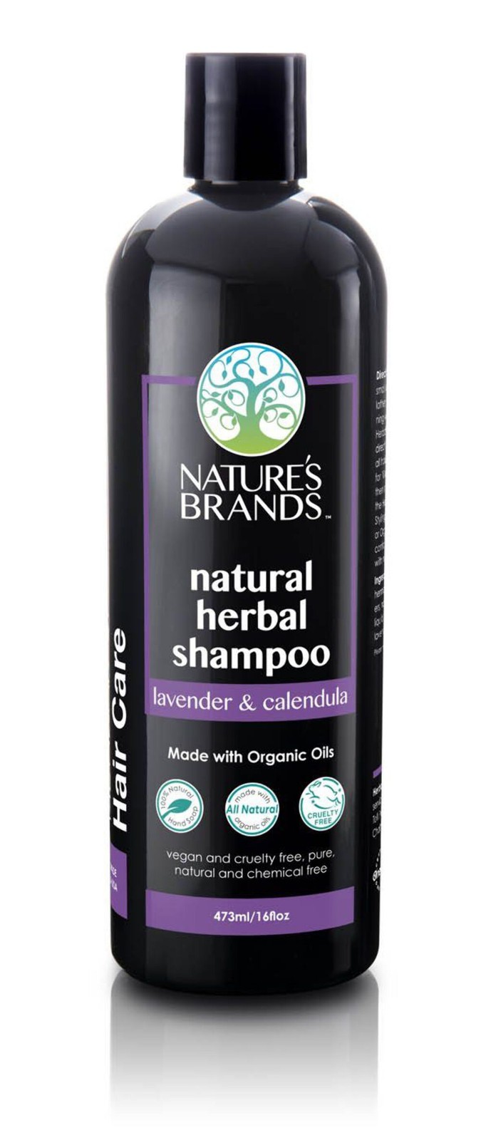 Herbal Choice Mari Natural Shampoo, Lavender And Calendula; Made with Organic
