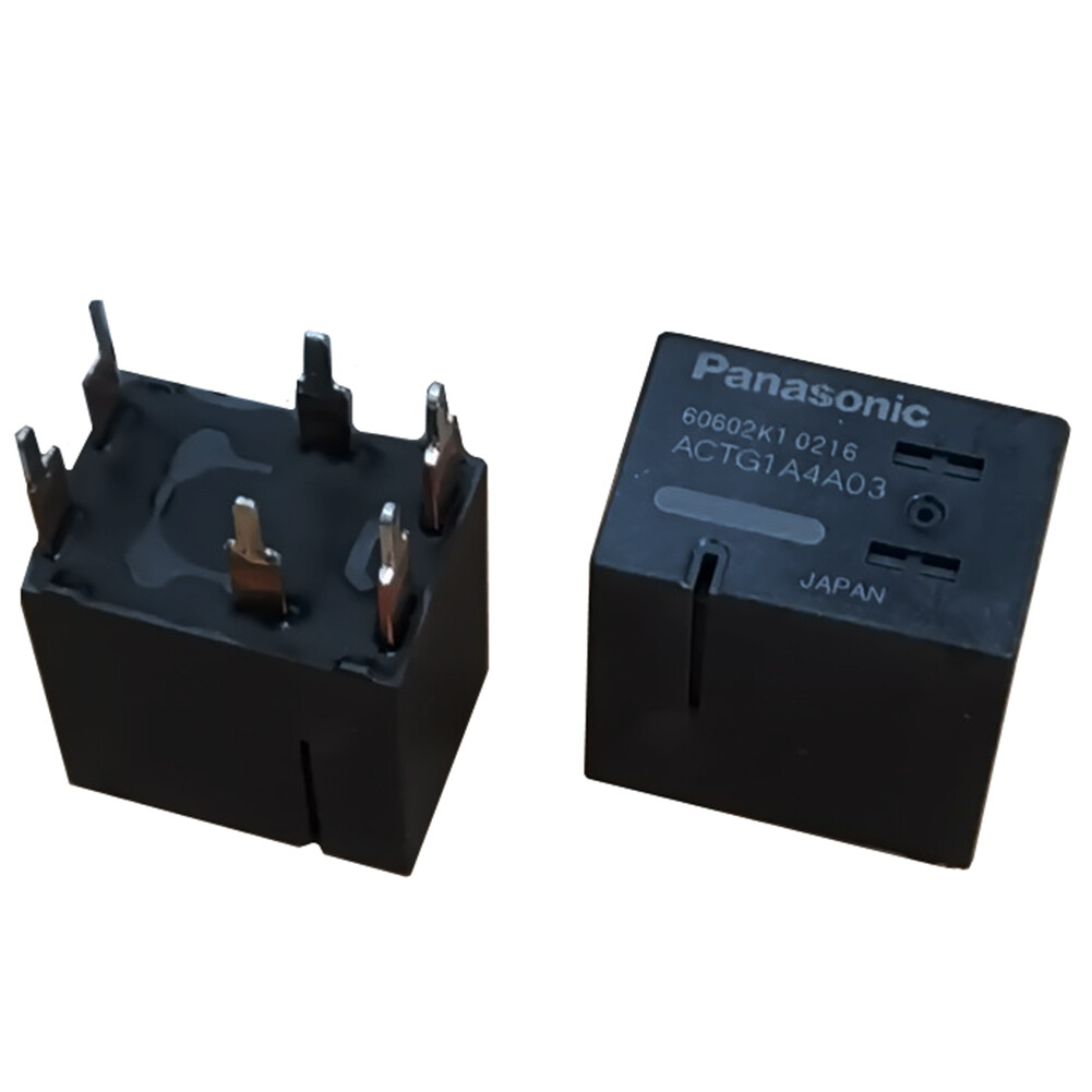 2Pcs PANASONIC ACTG1A4A03 12VDC Automotive Relay 6Pins