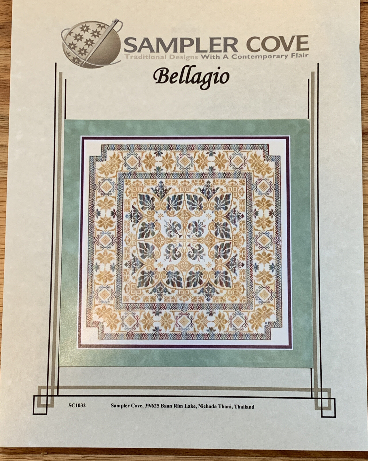 Sampler Cove ~ Bellagio Counted Thread Chart Pattern Traditional Designs SC1032