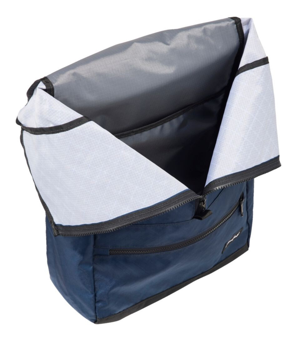 Flowfold Commuter Backpack Jet Black aka Black Knight Rare Challenge Sailcloth