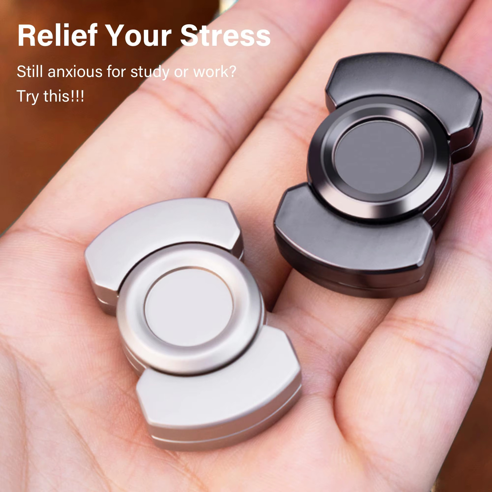 Multiple Play Magnetic Slider Fidget Spinner EDC Adult Fidget Toys Anti Stress