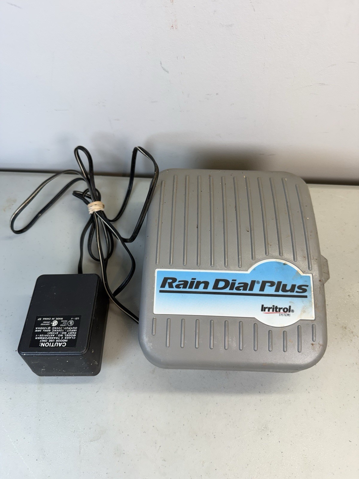 Irritrol RainDial RD6PLUS-INT Sprinkler Irrigation Timer Controller +PowerSupply