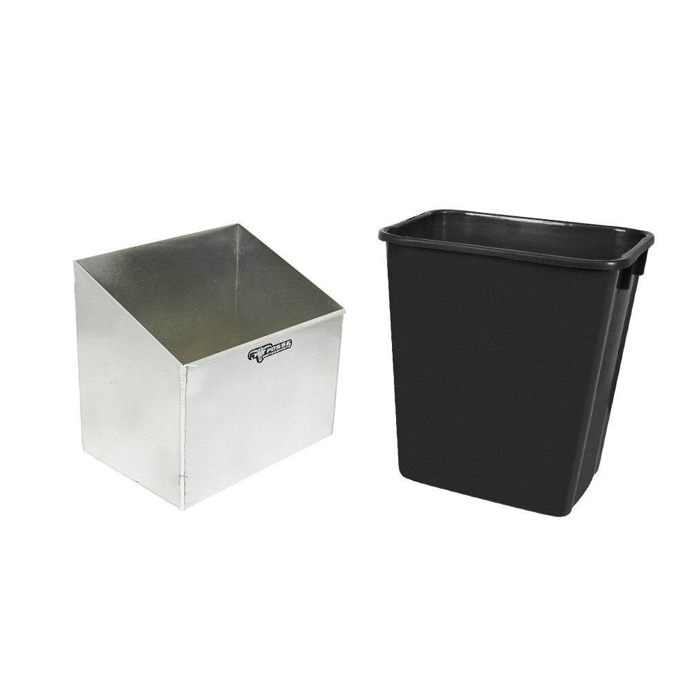 Pit Posse Aluminum Trash Container Holder Storage Trailer Organizer-Made in USA