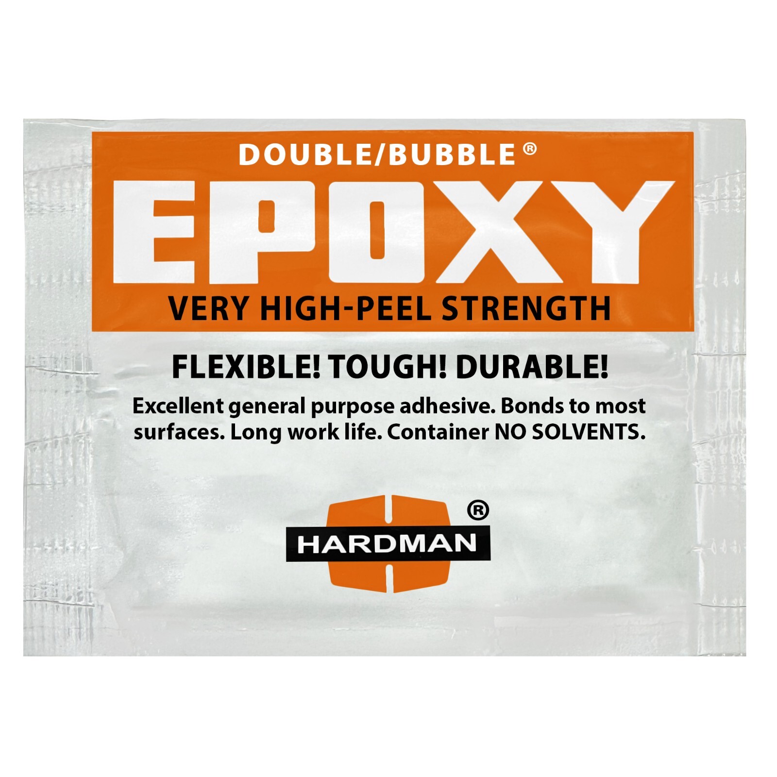 Hardman Double Bubble Orange High Peel Strength Epoxy - 04007 (25 pack)