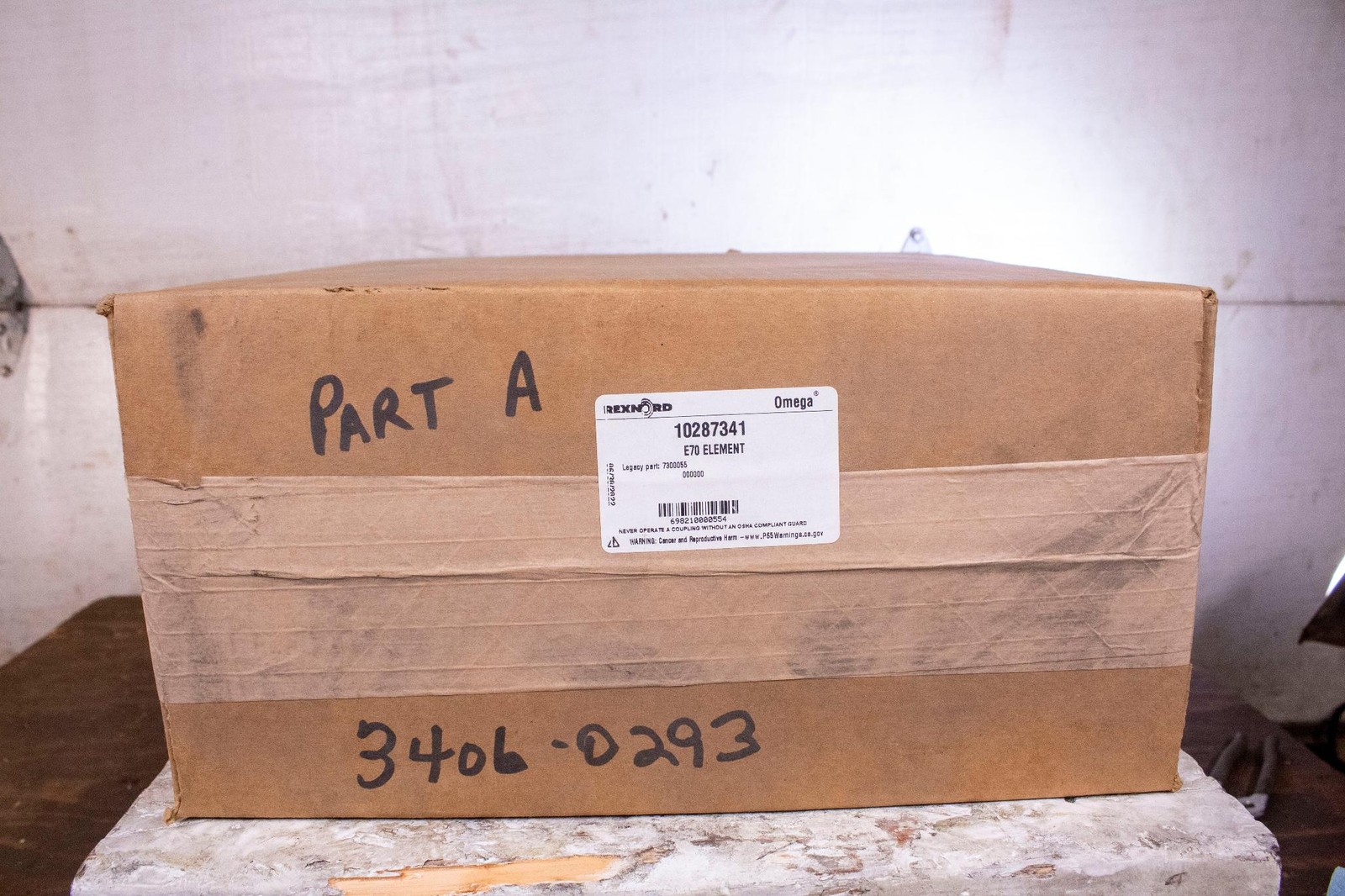 Rexnord 10287341 E70 ELEMENT Legacy part 7300055 E70 - 3.438C -2.500C