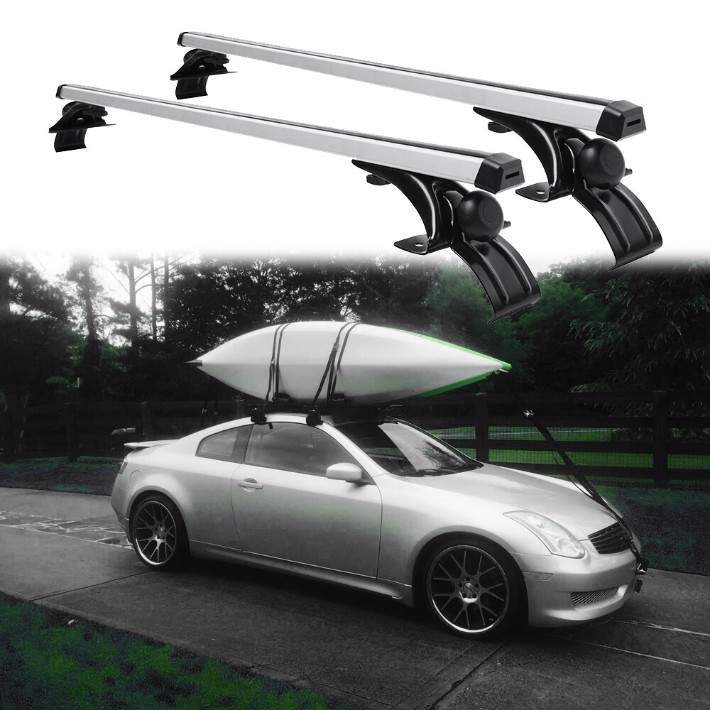 Pair Car Top Roof Rack Cross Bar Luggage Carogo Carrier for INFINITI G35 G37