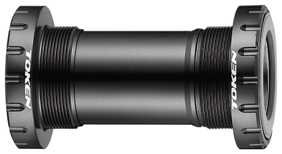 Token BB386BSA Carbon Steel Bearing Threaded BB386 Bottom Bracket |386EVO Cranks
