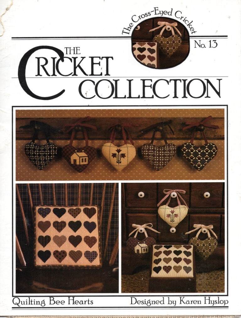 OOP!THE CRICKET COLLECTION QUILTING BEE HEARTS NO 13