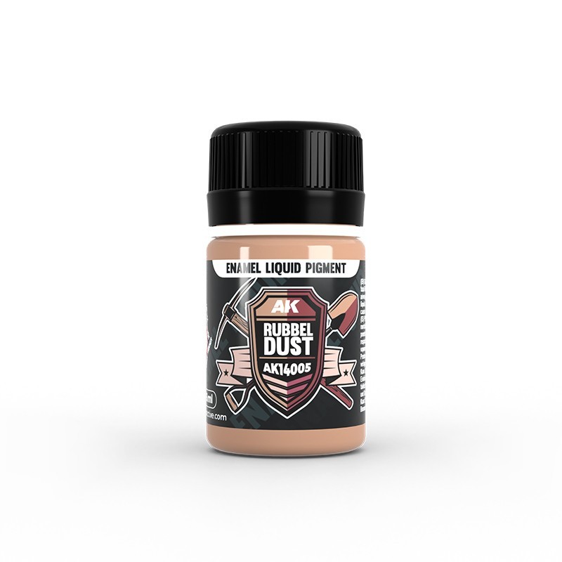 AK Interactive AK14005 RUBBLE DUST – ENAMEL LIQUID PIGMENT