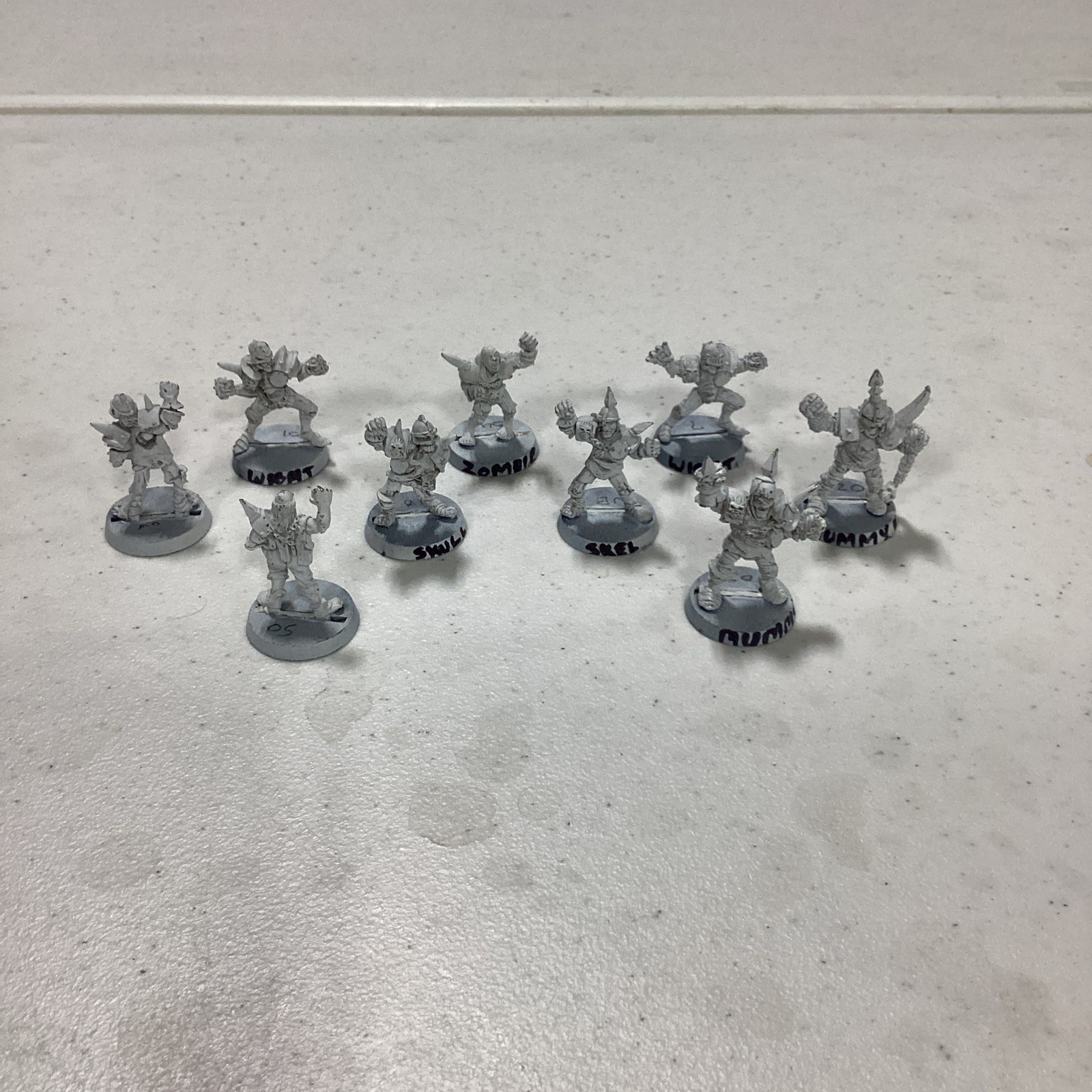 VINTAGE BLOOD BOWL: CHAMPIONS OF DEATH x9 figures metal primed ng121005
