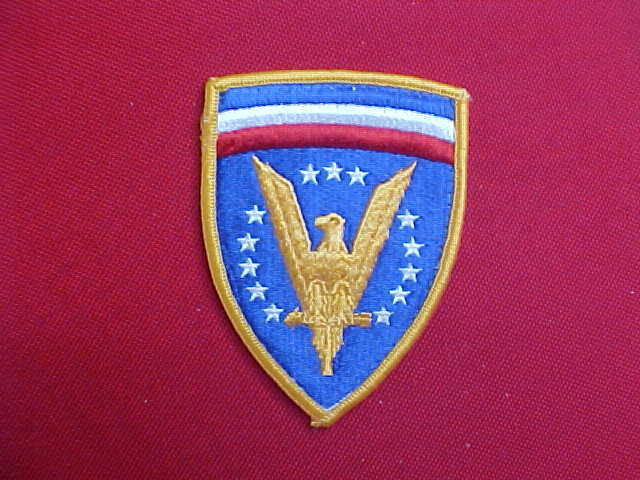 WWII Army Patch US Headquarters European Theater of Operations WW2 color