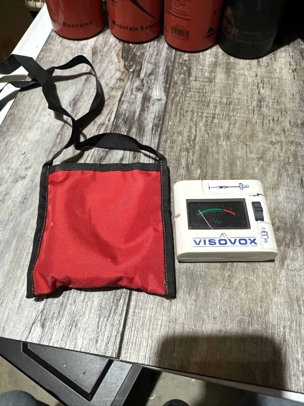 VTG ORTOVOX VISOVOX Additional Device to F2 lvs Avalanche Beeper Set Visual 1985