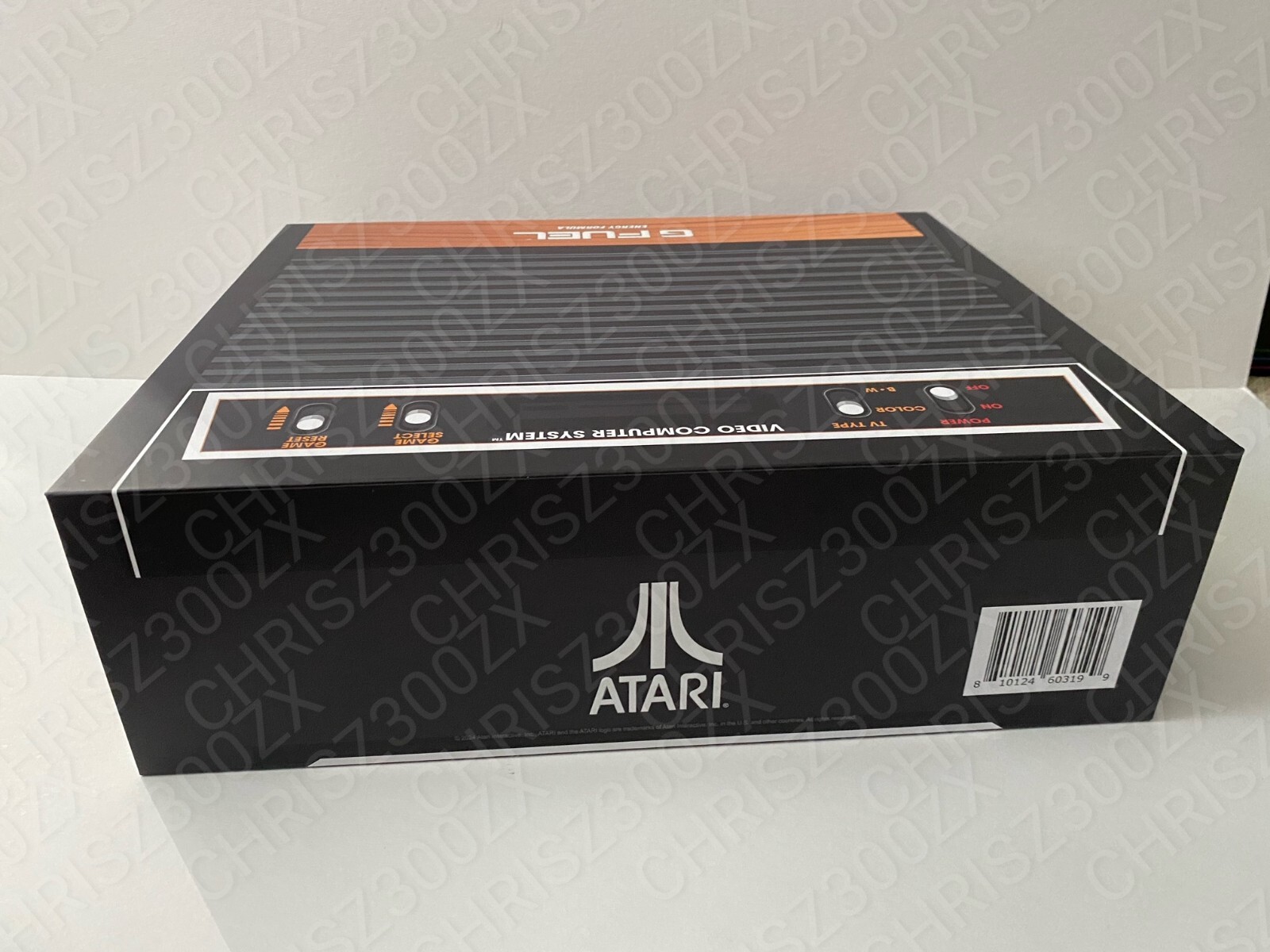 GFUEL Atari 2600 Collector's Box Video Computer System EMPTY ONLY G FUEL