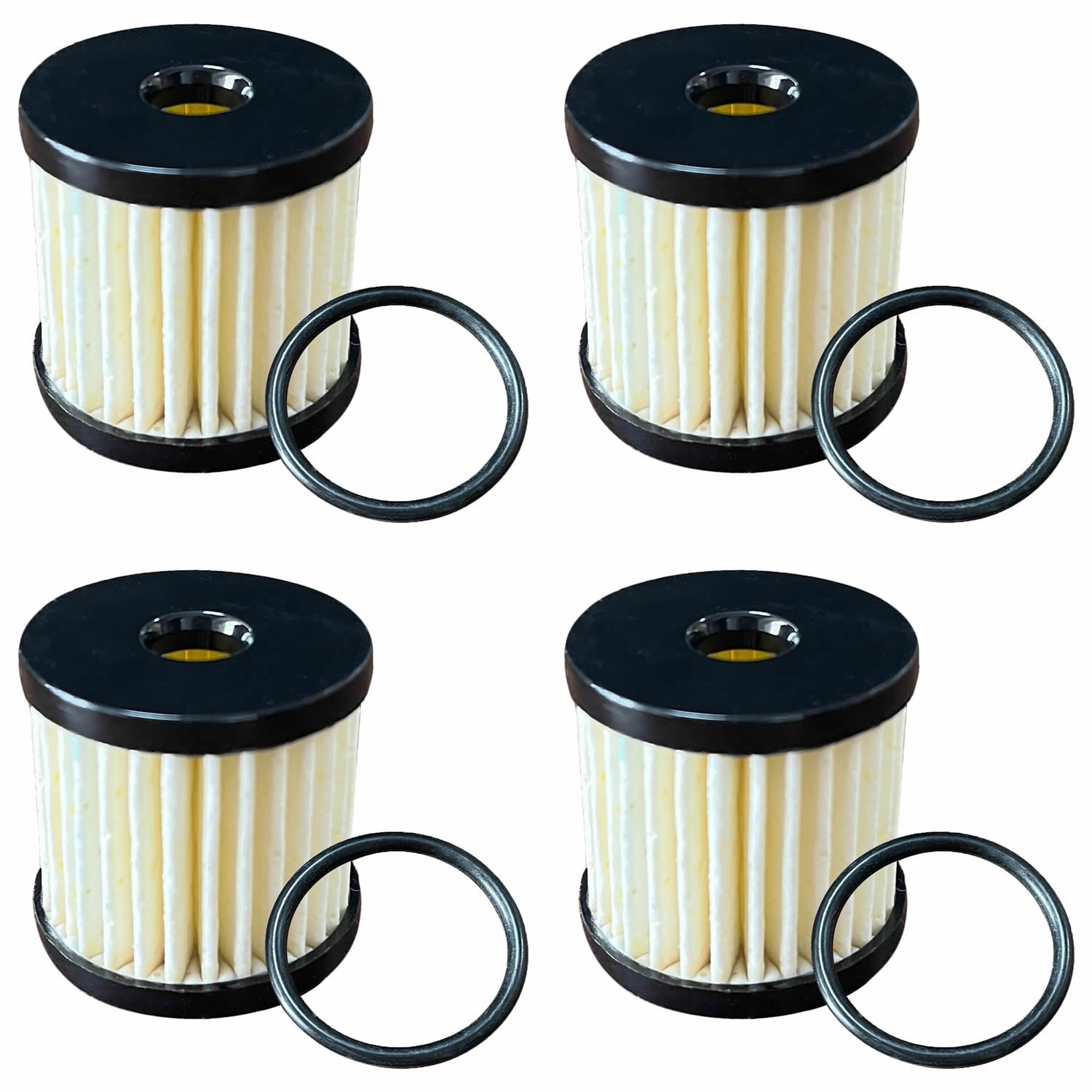 4X Fuel Filter 0707-0012 61011-04A T03-0077 For Harley Davidson FLHR FXDXI FXSTC