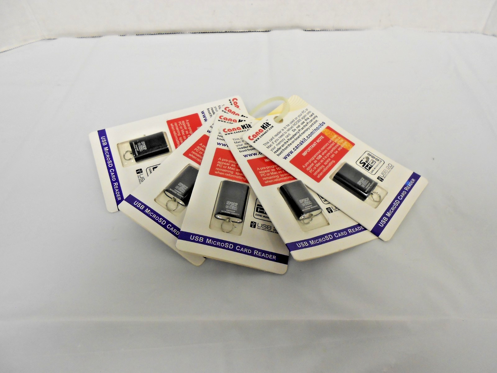 CanaKit Micro SD Card Reader USB NEW Lot of 20