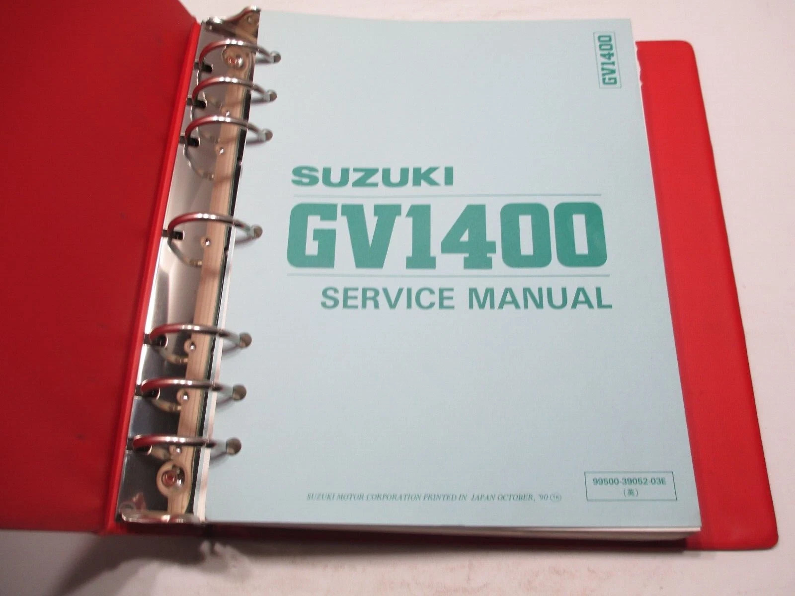 Factory Service Manual For 86-88 Suzuki GV1400
