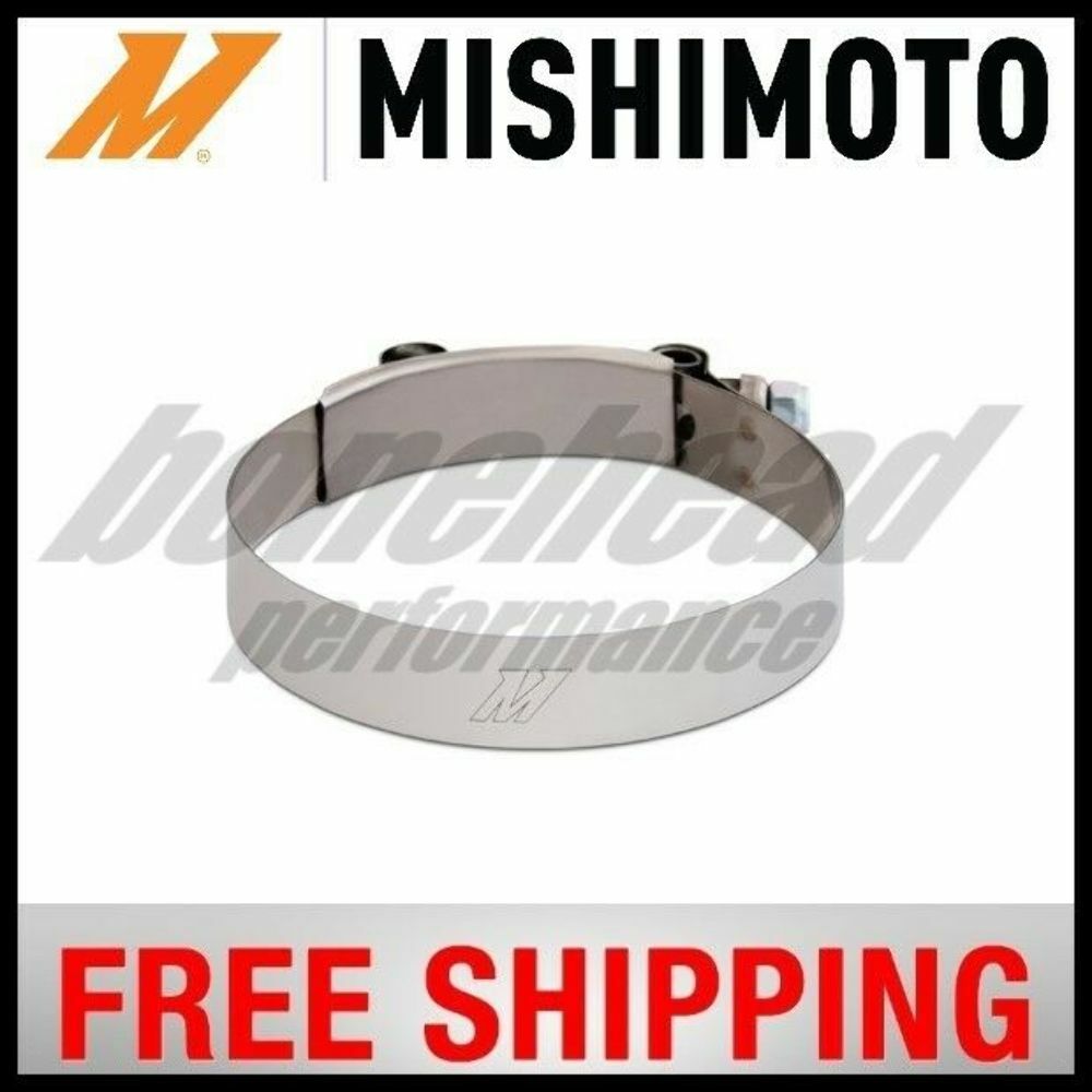 Mishimoto Stainless Steel T-Bolt Clamp, 4"