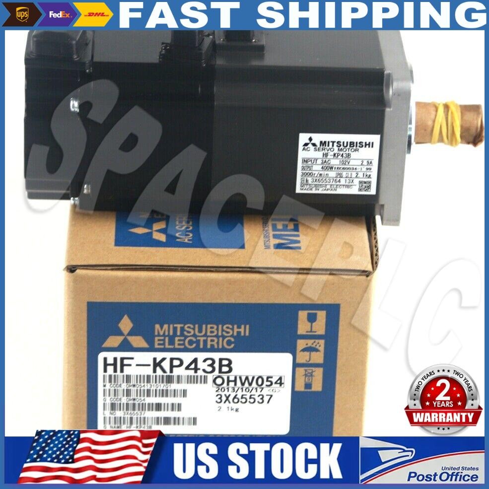 New In Box MITSUBISHI HF-KP43B HFKP43B AC Servo Motor