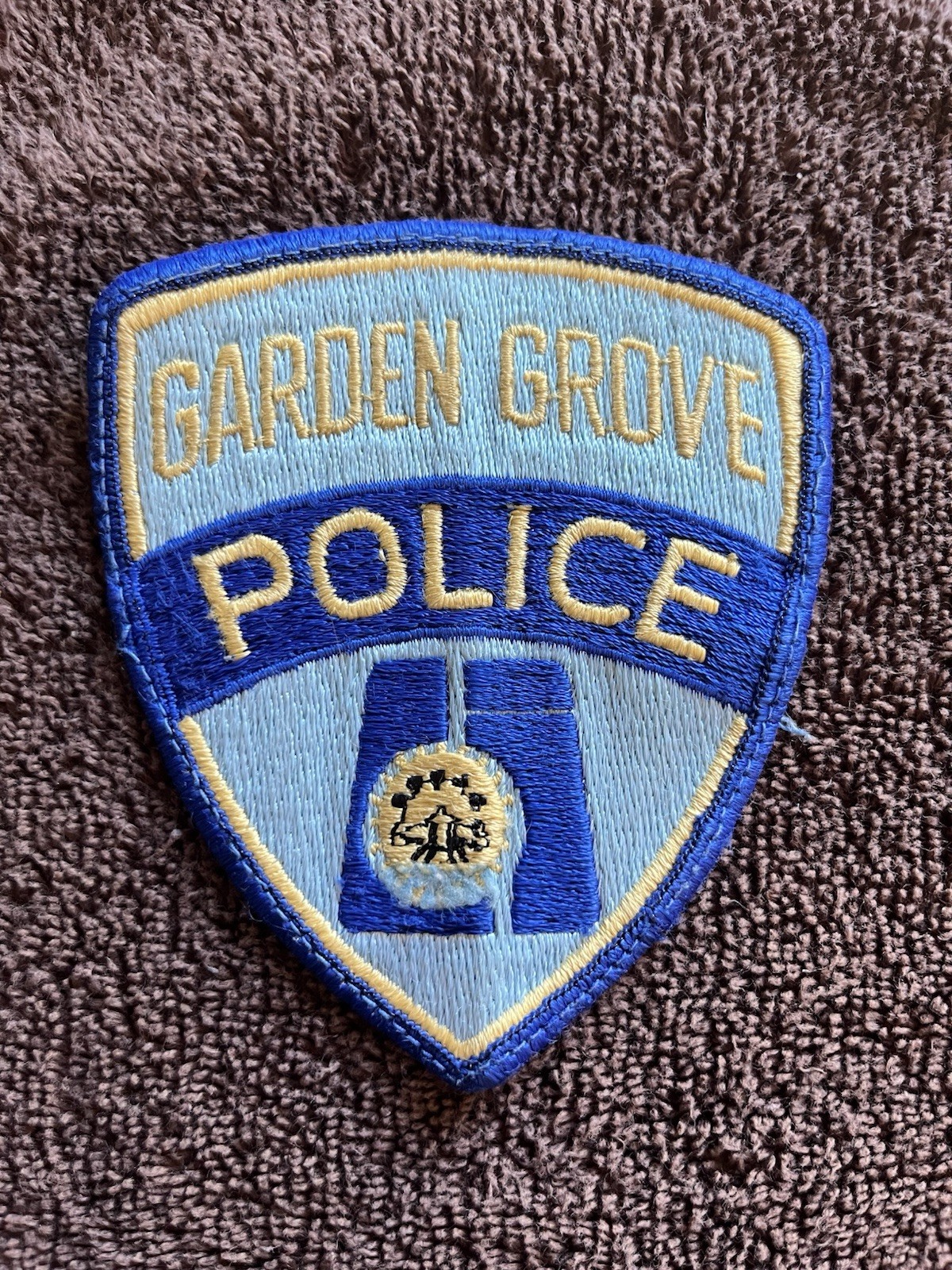 Obsolete Garden Grove Police Department Patch - CA - California - Orange County