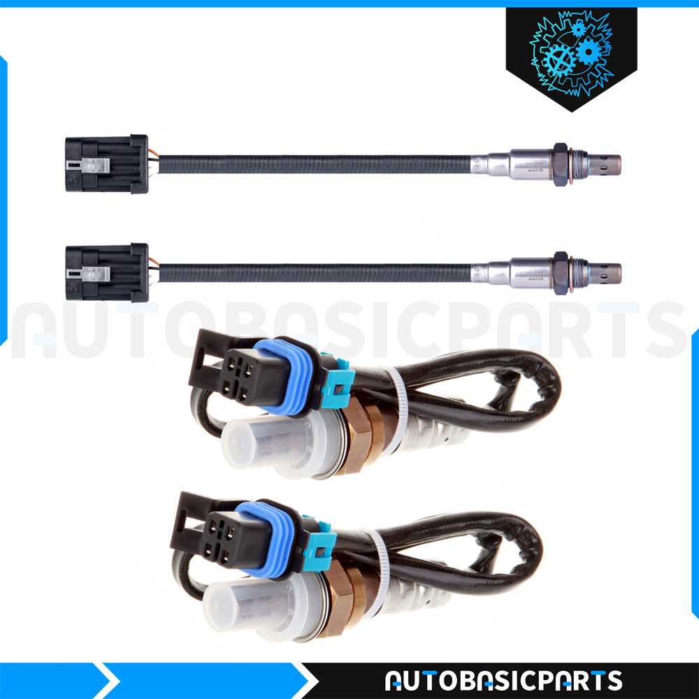 For 1997-2003 Chevy Corvette 5.7L 4 Pcs Upstream & Downstream Oxygen O2 Sensors