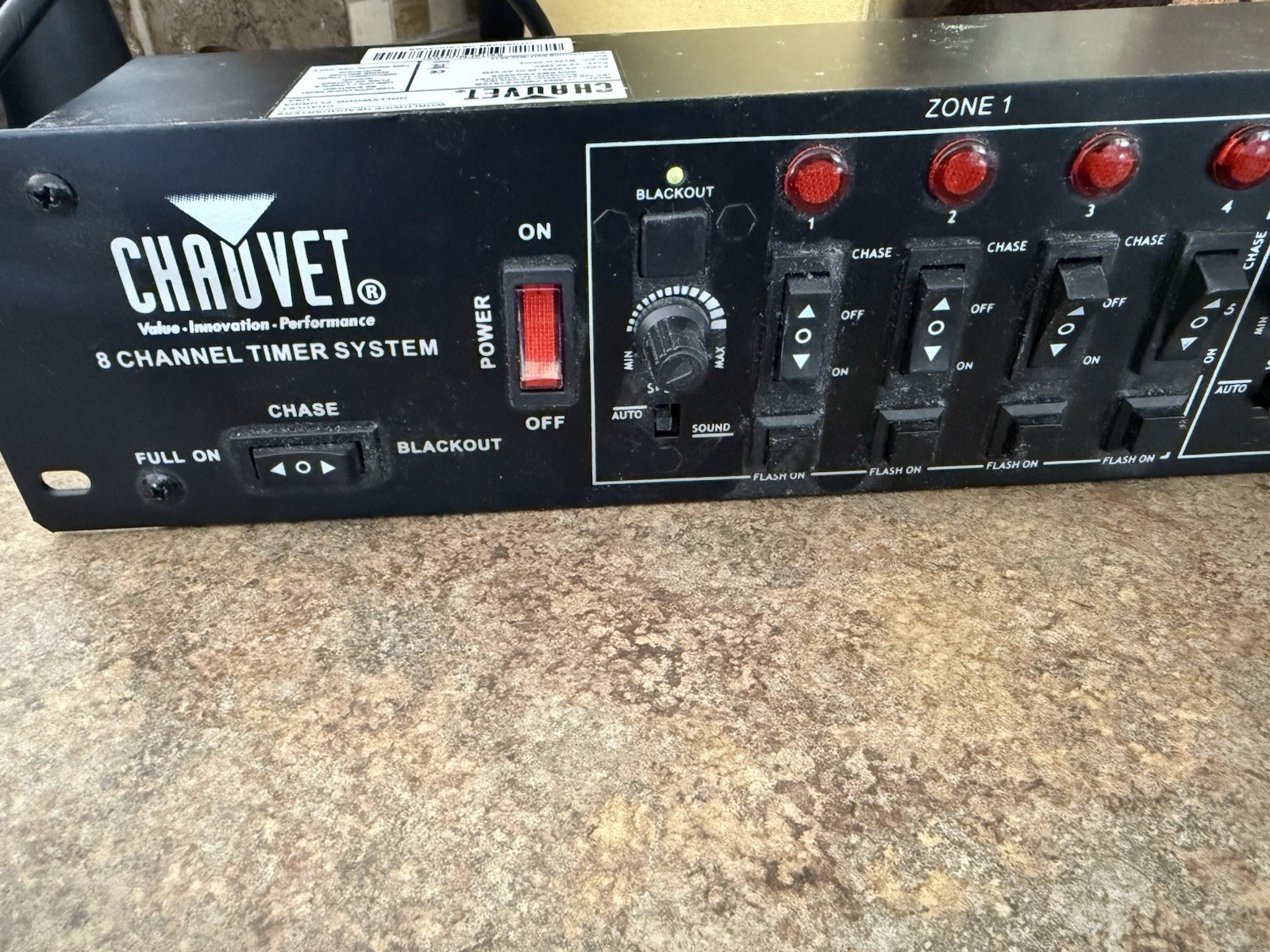 Chauvet SF-9005 DJ Timer System Package READ