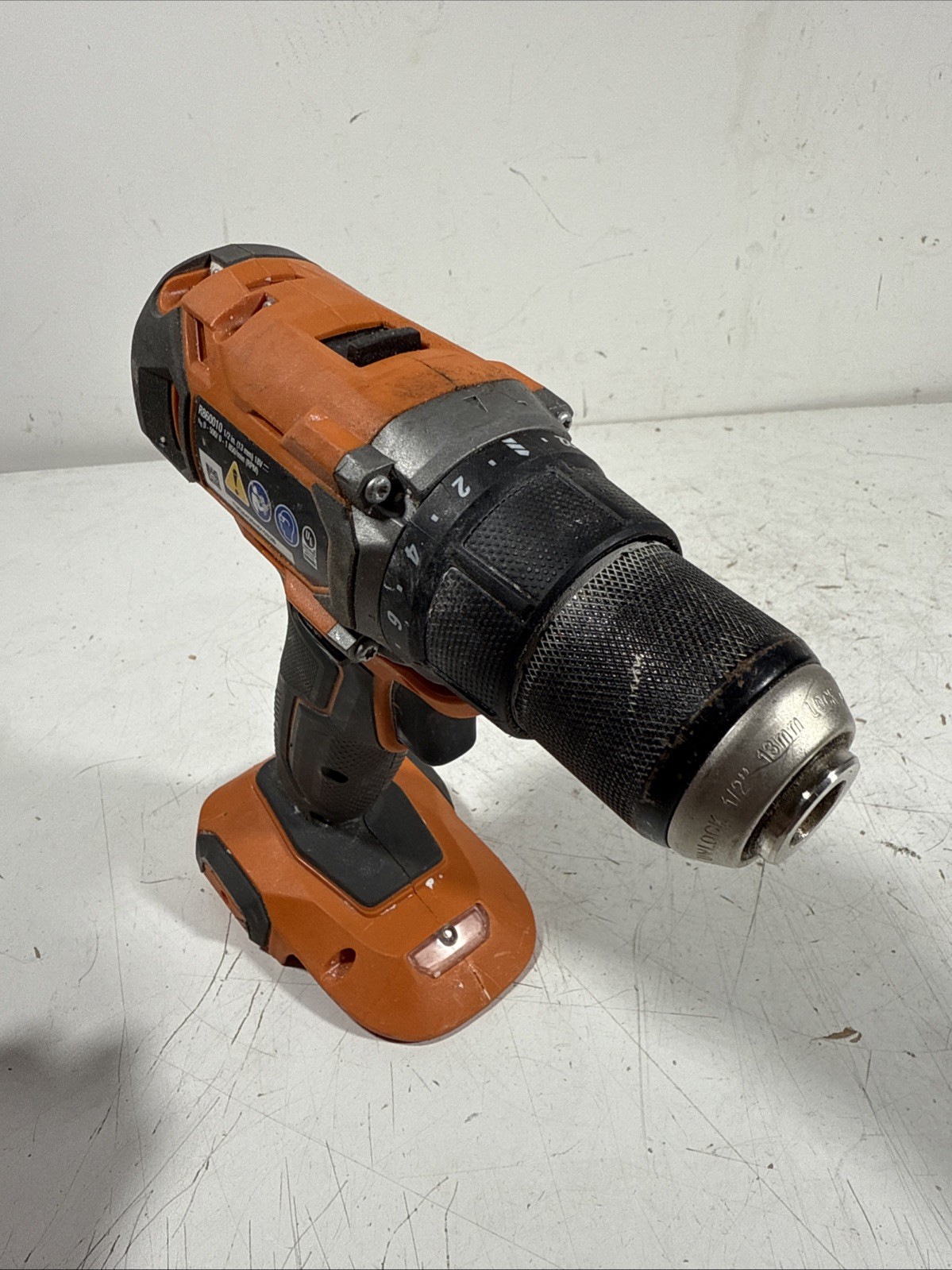 RIDGID R860010 1/2" 18V 18Volt Drill/Driver Bare Tool Dirty