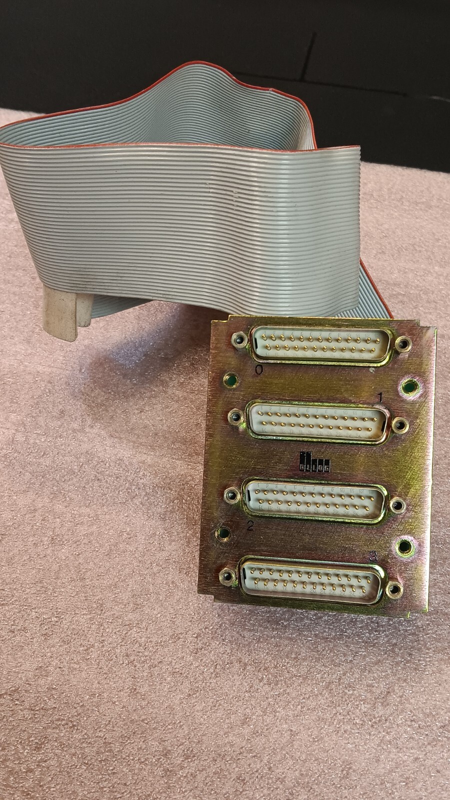 Dilog Distributed Logic Corp. 53122 REV B DISTRIBUTION PANEL AND CABLE