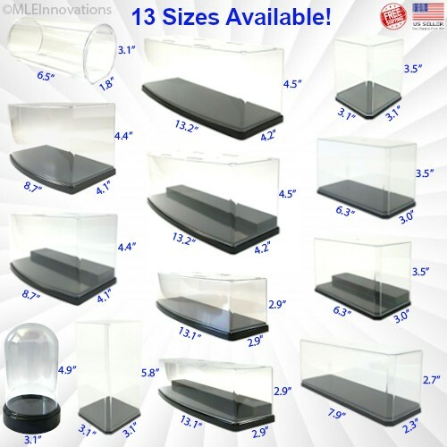 ✅ Diecast Car Display Case for Action Models 1/24 Scale Clear Plastic Stackable