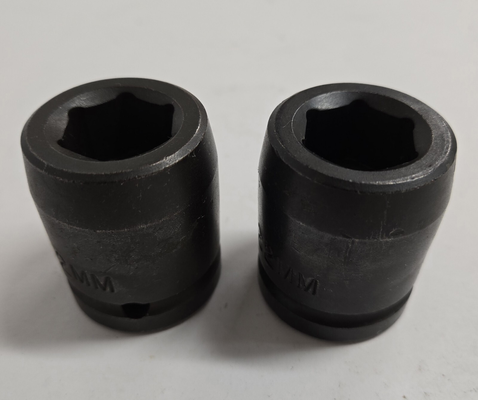 PROTO 07522M METRIC IMPACT SOCKET. 22MM, 3/4" DRIVE. LOT OF 2.
