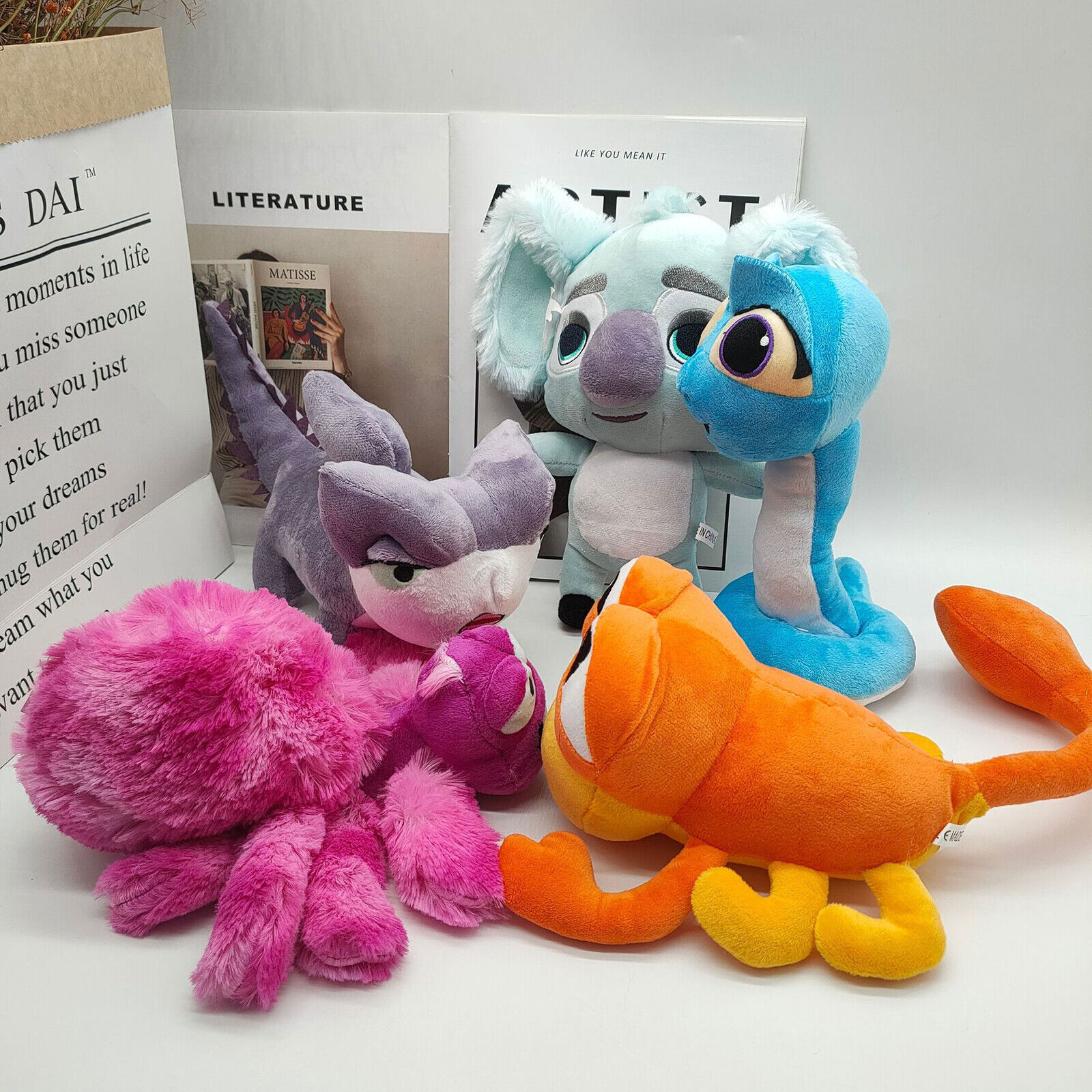 Back To The Outback Cartoon Plush Toy Koala Frank Maddie Chaz Stuffed Doll Toys
