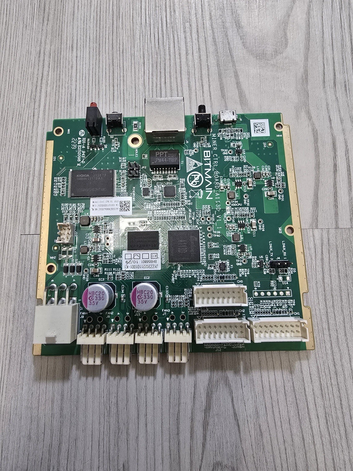 C76 Amlogic A113D Control Board Bitmain Antminer S19JPRO, S19XP, S21, L9