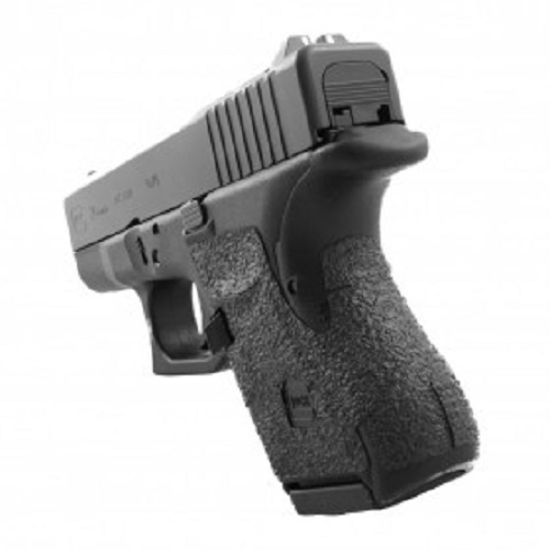 Talon Grip for Glock 26,27,28,33,39 (Gen4 Lrg Backstrap) Black Rubber - 118R