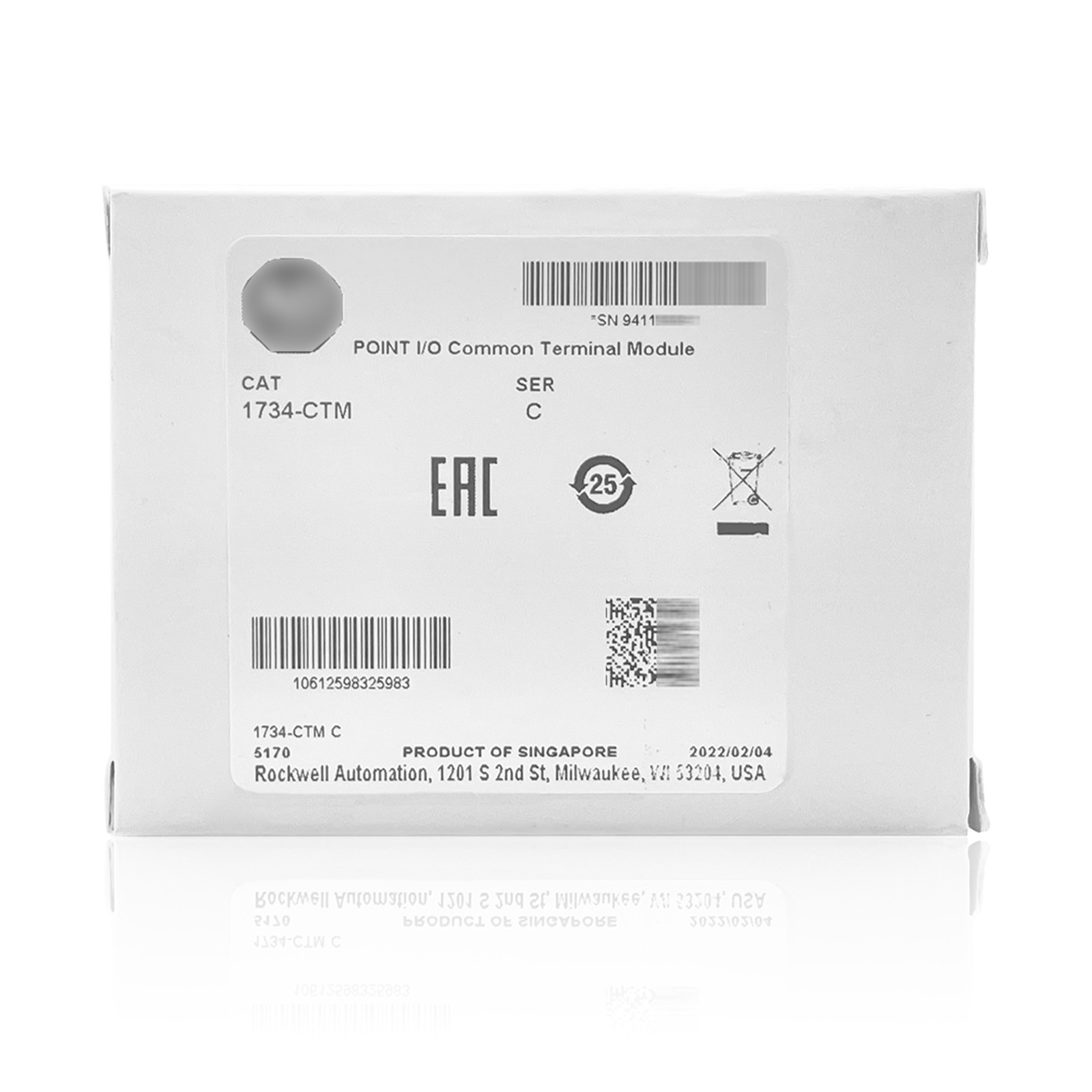 NEW AB 1734-CTM Series C Point I/O Common Terminal Module IN BOX 1734CTM