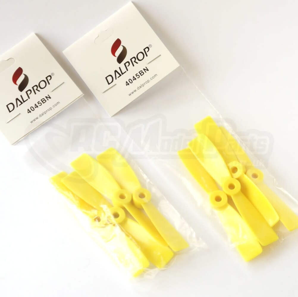 DALprop 2 Blade BullnosePropellers 2L2R Yellow 4045